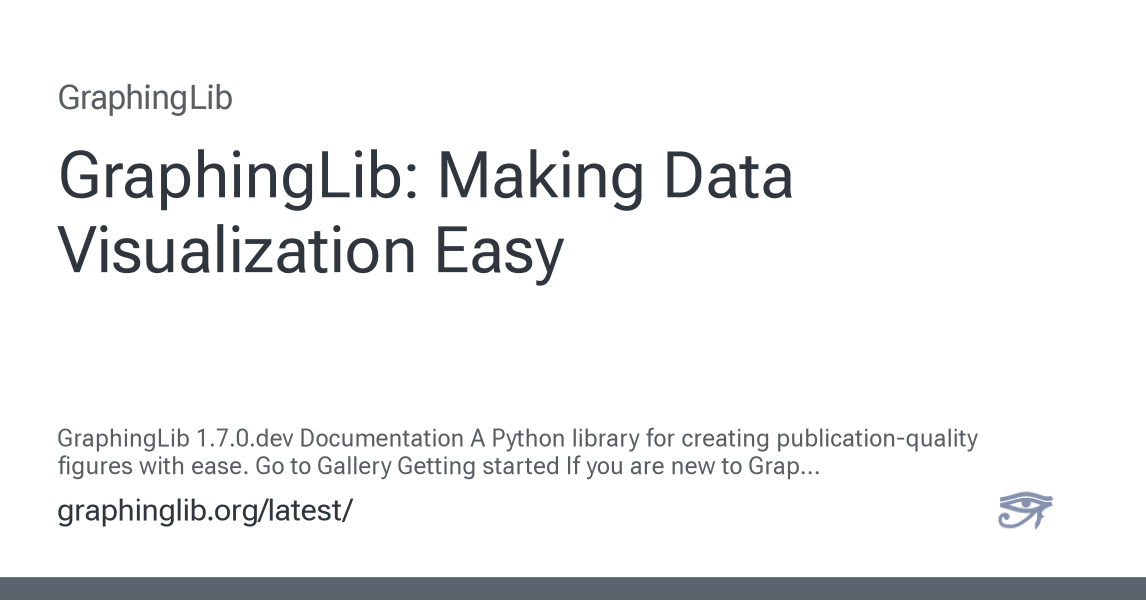 GraphingLib: Making Data Visualization Easy — GraphingLib 1.7.0.dev ...